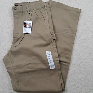 Rasco FR Carpenter Cargo Pants Mens Size 34x36 Khaki Tan New With Tags